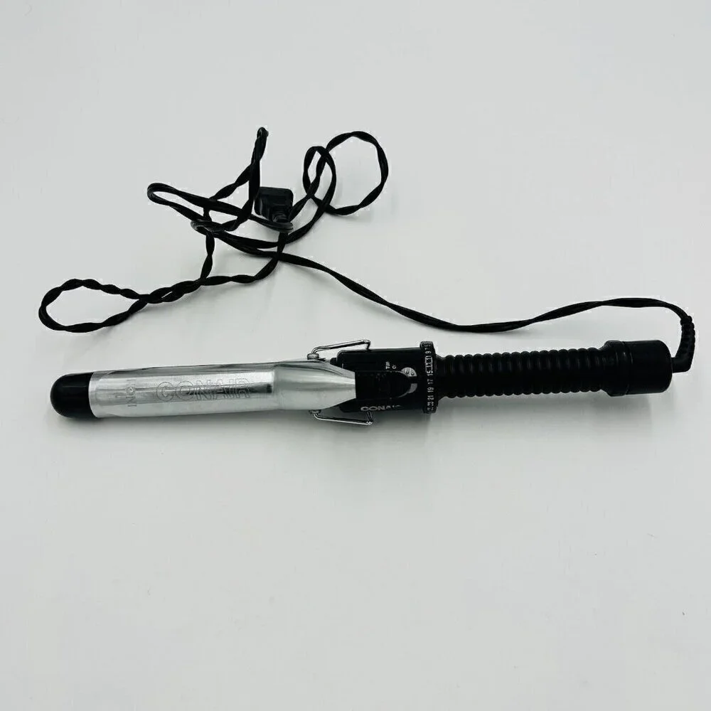 Conair Instant Heat Curling Iron 1 inch Curling Iron 25 Heat Settings Black